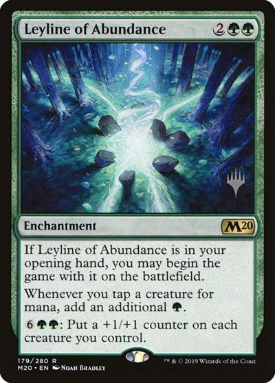 Leyline of Abundance (Promo Pack: Core Set 2020) Light Play
