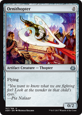 Ornithopter (Aether Revolt) Near Mint Foil