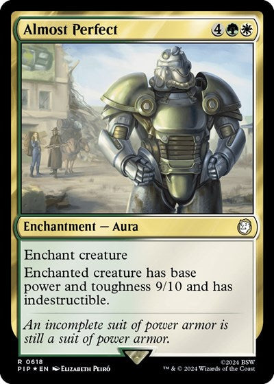 Almost Perfect (Surge Foil) (Universes Beyond: Fallout) Near Mint Foil