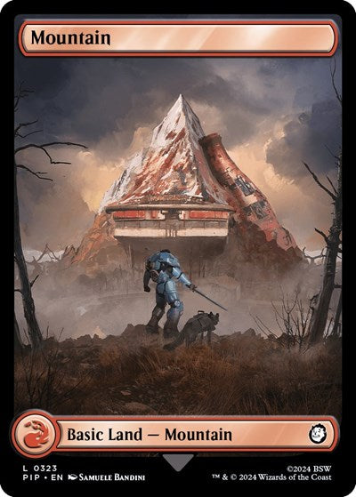 Mountain (0323) (Universes Beyond: Fallout) Near Mint Foil