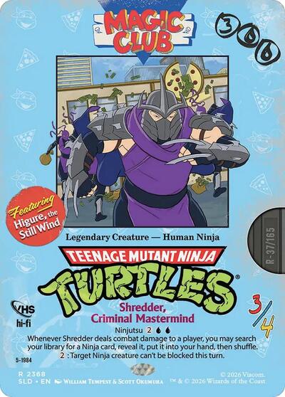Shredder  Criminal Mastermind   Higure  the Still Wind|1|0|0.00