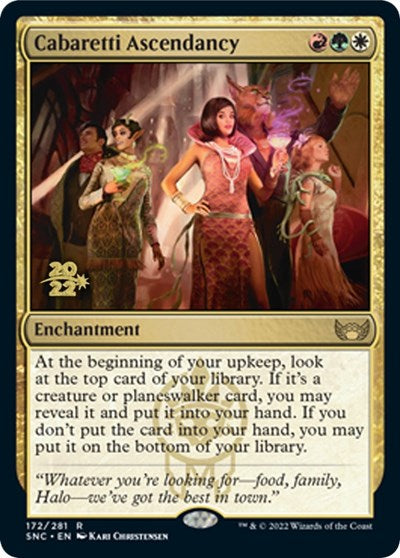 Cabaretti Ascendancy (Promos: Prerelease Cards) Light Play Foil