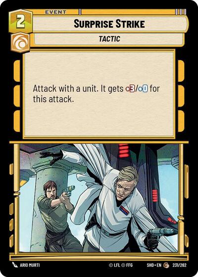 Surprise Strike (Shadows of the Galaxy) Near Mint Foil