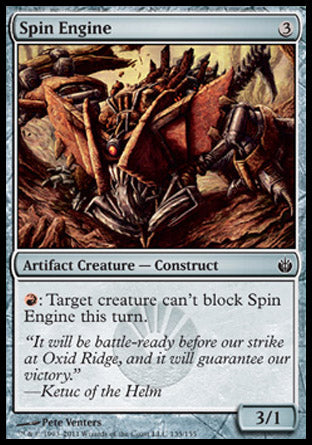 Spin Engine (Mirrodin Besieged) Light Play Foil