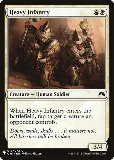 Heavy Infantry (Mystery Booster) Near Mint