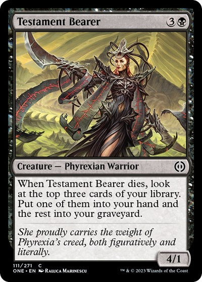 Testament Bearer (Phyrexia: All Will Be One) Near Mint