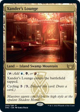 Xander's Lounge (Streets of New Capenna) Light Play Foil