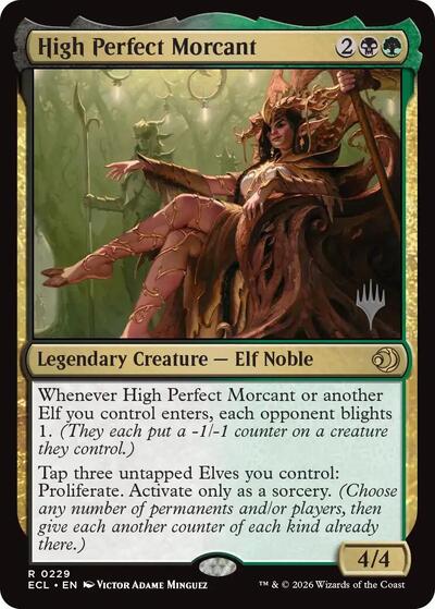 High Perfect Morcant (Promo Pack: Lorwyn Eclipsed) Medium Play