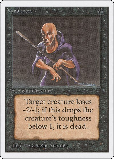 Weakness (Unlimited) Medium Play