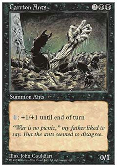 Carrion Ants (5th Edition) Light Play
