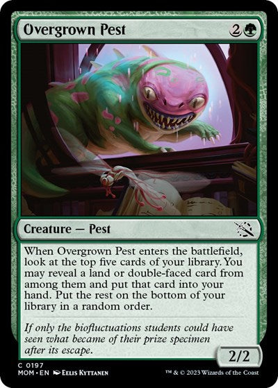 Overgrown Pest (March of the Machine) Near Mint Foil