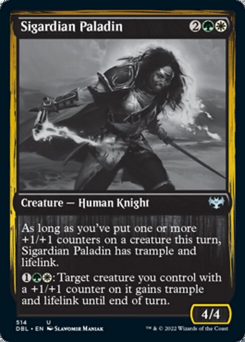 Sigardian Paladin (Innistrad: Double Feature) Near Mint Foil