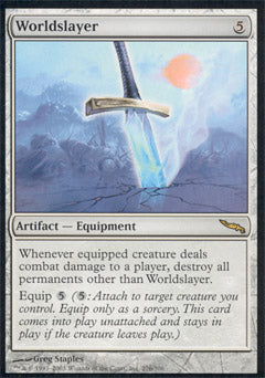 Worldslayer (Mirrodin) Heavy Play Foil