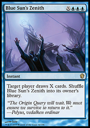 Blue Sun's Zenith (Commander 2013 Edition) Medium Play