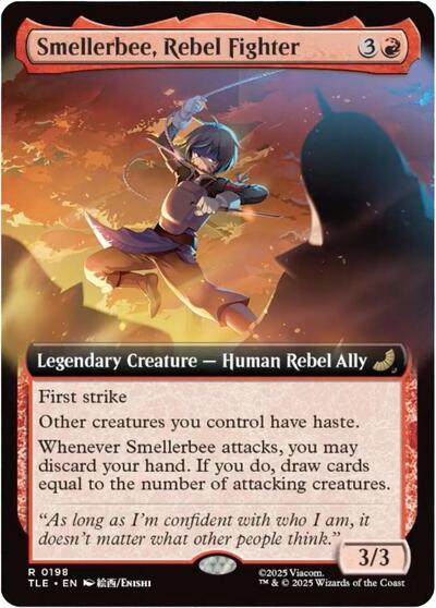 Smellerbee, Rebel Fighter (Extended Art) (Avatar: The Last Airbender: Eternal-Legal) Light Play
