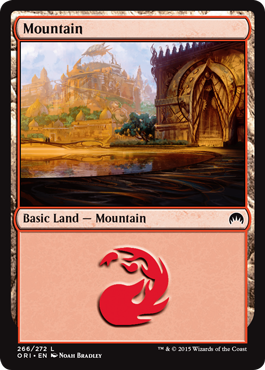Mountain (266) (Magic Origins) Medium Play
