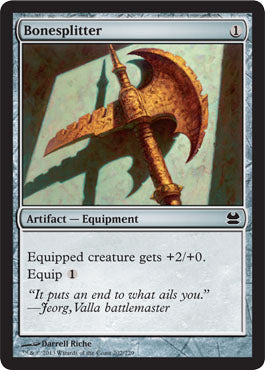 Bonesplitter (Modern Masters) Medium Play Foil
