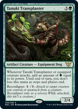 Tanuki Transplanter (Commander: Kamigawa: Neon Dynasty) Light Play