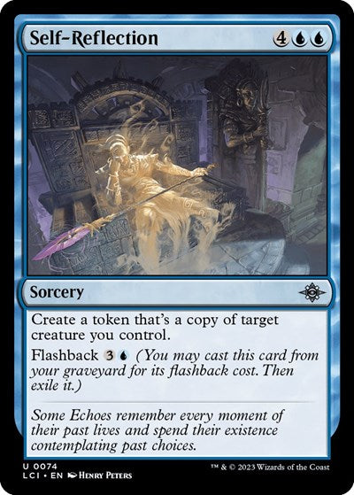 Self-Reflection (The Lost Caverns of Ixalan) Near Mint Foil