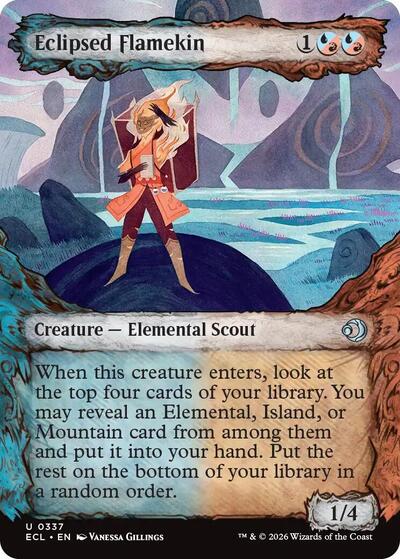 Eclipsed Flamekin (Showcase) (Lorwyn Eclipsed) Near Mint