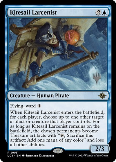 Kitesail Larcenist (Promo Pack: The Lost Caverns of Ixalan) Near Mint Foil