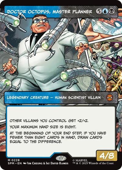 Doctor Octopus, Master Planner (Borderless) (Marvel's Spider-Man) Medium Play Foil