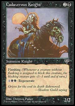 Cadaverous Knight (Mirage) Medium Play