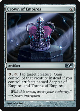 Crown of Empires (Magic 2012 Core Set) Light Play
