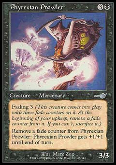 Phyrexian Prowler (Nemesis) Medium Play