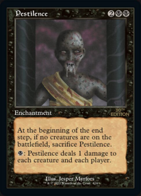 Pestilence (Retro Frame) (30th Anniversary Edition) Near Mint