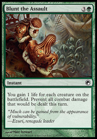 Blunt the Assault (Scars of Mirrodin) Light Play