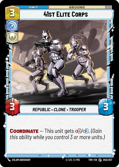 41st Elite Corps (Twilight of the Republic) Near Mint