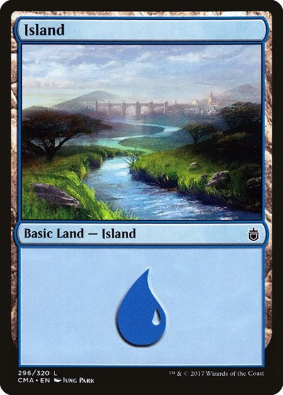 Island (296) (Commander Anthology) Near Mint