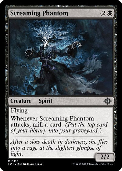 Screaming Phantom (The Lost Caverns of Ixalan) Medium Play