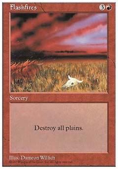 Flashfires (5th Edition) Medium Play