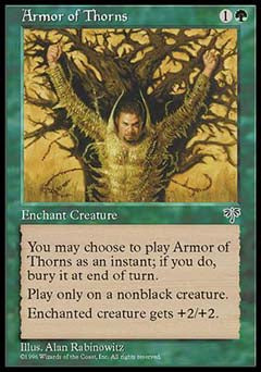 Armor of Thorns (Mirage) Medium Play