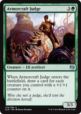 Armorcraft Judge (Kaladesh) Medium Play Foil