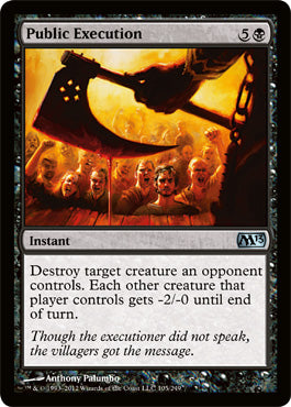 Public Execution (Magic 2013 Core Set) Medium Play