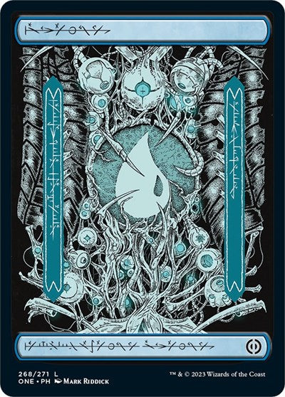 Island (268) - Full Art (Phyrexia: All Will Be One) Near Mint