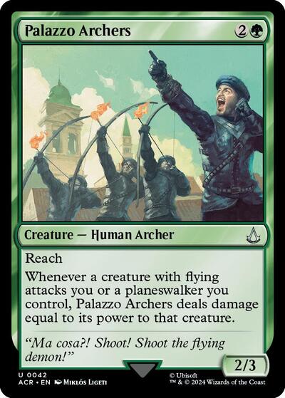 Palazzo Archers (Universes Beyond: Assassin's Creed) Medium Play Foil