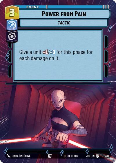 Power from Pain (Hyperspace) (Jump to Lightspeed) Near Mint