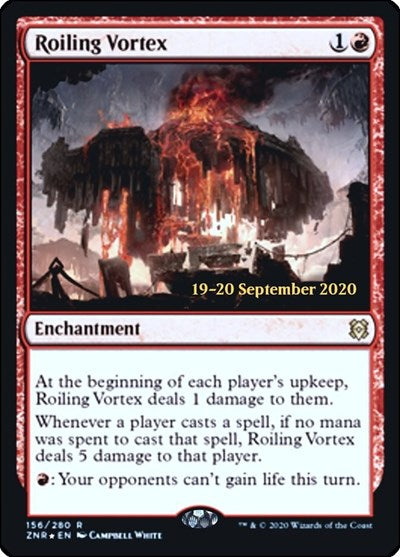 Roiling Vortex (Promos: Prerelease Cards) Medium Play Foil