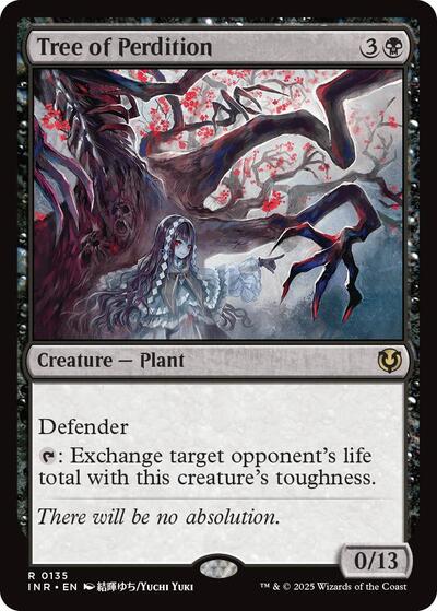 Tree of Perdition (Innistrad Remastered) Light Play