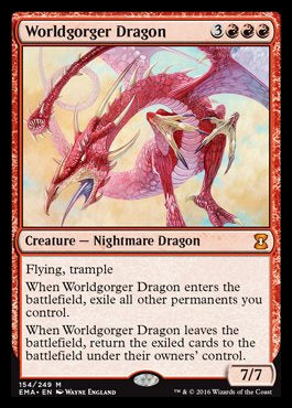 Worldgorger Dragon (Eternal Masters) Near Mint Foil