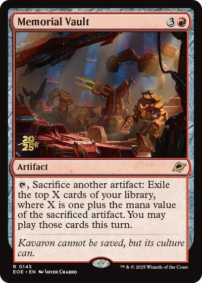 Memorial Vault (Promos: Prerelease Cards) Near Mint Foil