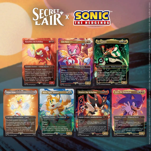 Secret Lair Drop - Sonic the Hedgehog: Friends and Foes