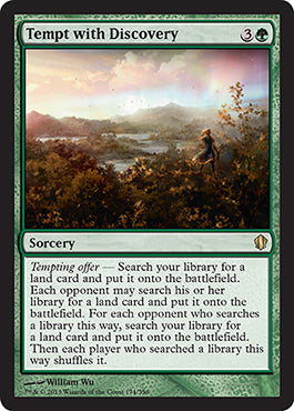 Tempt with Discovery (Commander 2013 Edition) Near Mint