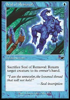 Seal of Removal (Nemesis) Near Mint Foil