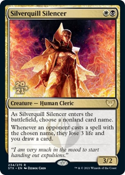 Silverquill Silencer (Promos: Prerelease Cards) Light Play Foil