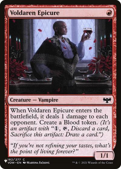 Voldaren Epicure (The List) Near Mint